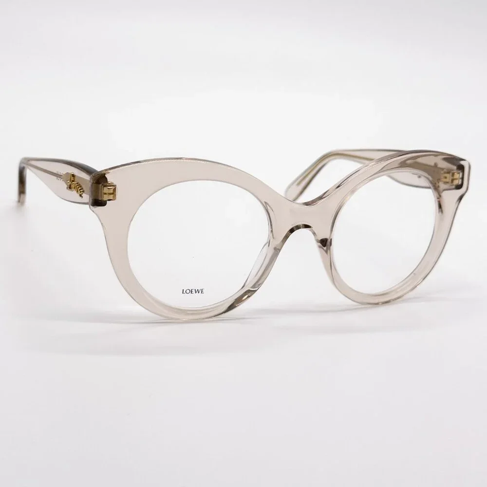 NEW LOEWE LW50074I 057 EYEGLASSES WOMEN CLEAR PINK EYEGLASSES LOEWE